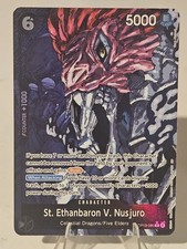 St. Ethanbaron V. Nusjuro (Alternate Art) OP13-080 Carrying on His Will Foil