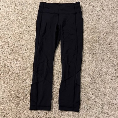 Lululemon Pace Cropped Running Tights - Size 4 - Excellent Condition
