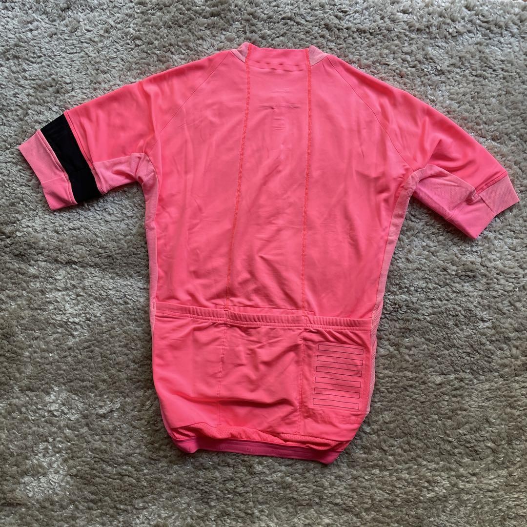 Rapha PROTEAM ビブタイツ Lサイズ ピンク/ブラック Rapha Proteam Jersey Hi-Biz Pink/Black XS Men's Cycling Top