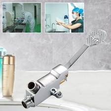Interruttore comando pedale a pavimento valvola rubinetto rame lavabo rubinetto singolo casa.