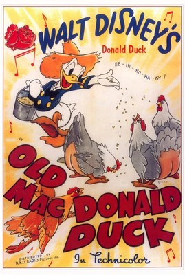 Old MacDonald Duck Disney Paper Poster 210 GSM (No Frame) 3