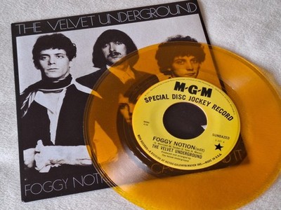 The Velvet Underground FOGGY NOTION/I CAN'T STAND IT *NR MINT* RSD Yellow vinyl