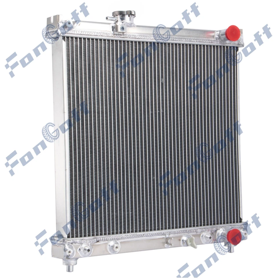 4Row Radiator For 93-95 Geo Tracker Suzuki 93-98 Sidekick Chevrolet 98 Tracker - Image 2 of 4