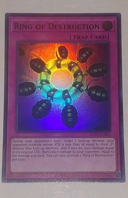 YU-GI-OH! KC01 Ring Of Destruction NM Kaiba 25th Ultimate Briefcase