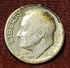 1946-D Roosevelt Dime Silver Free Shipping