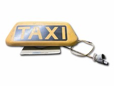 Original Taxi Dachzeichen Taxischild TEE Oldtimer Magnetfuß Vintage