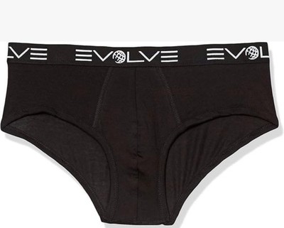 EVOLVE by 2(X)ist Luxe No-Show Brief 3 Pack -XL Black