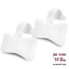 Hot Tub Pillow for Outdoor 2-Pack , Spa Pillow with Adjustable Strap to