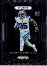 2023 Panini Prizm Demarvion Overshown RC #323 Rookie Card. rookie card picture