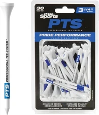 PrideSports PTS Plastic Golf Tees | 30 Count, 3-1/4 Inch | #1 3-1/4" 