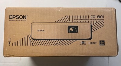 NEW UGLY BOX - Epson EpiqVision Flex CO-W01 1080p Portable 3LCD Projector HA86A
