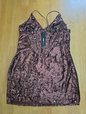 Fashion Nova Sequin Mini Dress