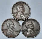 Three 1909 V.D.B Wheat Cents!