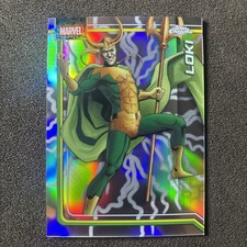 2026 Topps Chrome Marvel Comics Loki Storm's Lightning Refractor #131