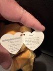 Ty Beanie Baby Hope Tan Bear Plush, 1998, Ages 3+ (3-4, 4-7) — photo 2