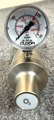 #ad Gloor Oxygen Pressure Regulator GM6500 200 Bar 350L min Swiss Made Medical Gas $237.49
