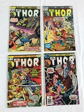 1975 Marvel Comics Group: The Mighty Thor no. 243, 244, 245, 248 (4 issues)