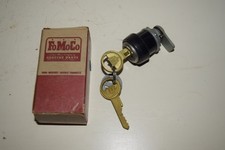 53-55 Ford Mercury Truck Pickup Glove Box Lock Assy Nos 54 1953 1954 1955 F-100
