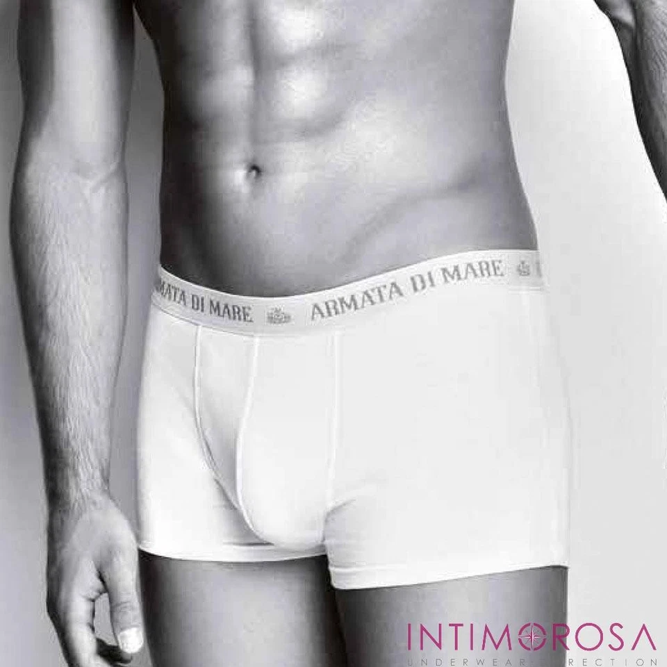 Boxer uomo Armata di mare gt103 cotone 3 pezzi - Immagine 2 di 2