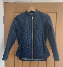 FOUGANZA Kids' Horse Riding Jacket Navy Ages 12-13 Years In Very Good Condition