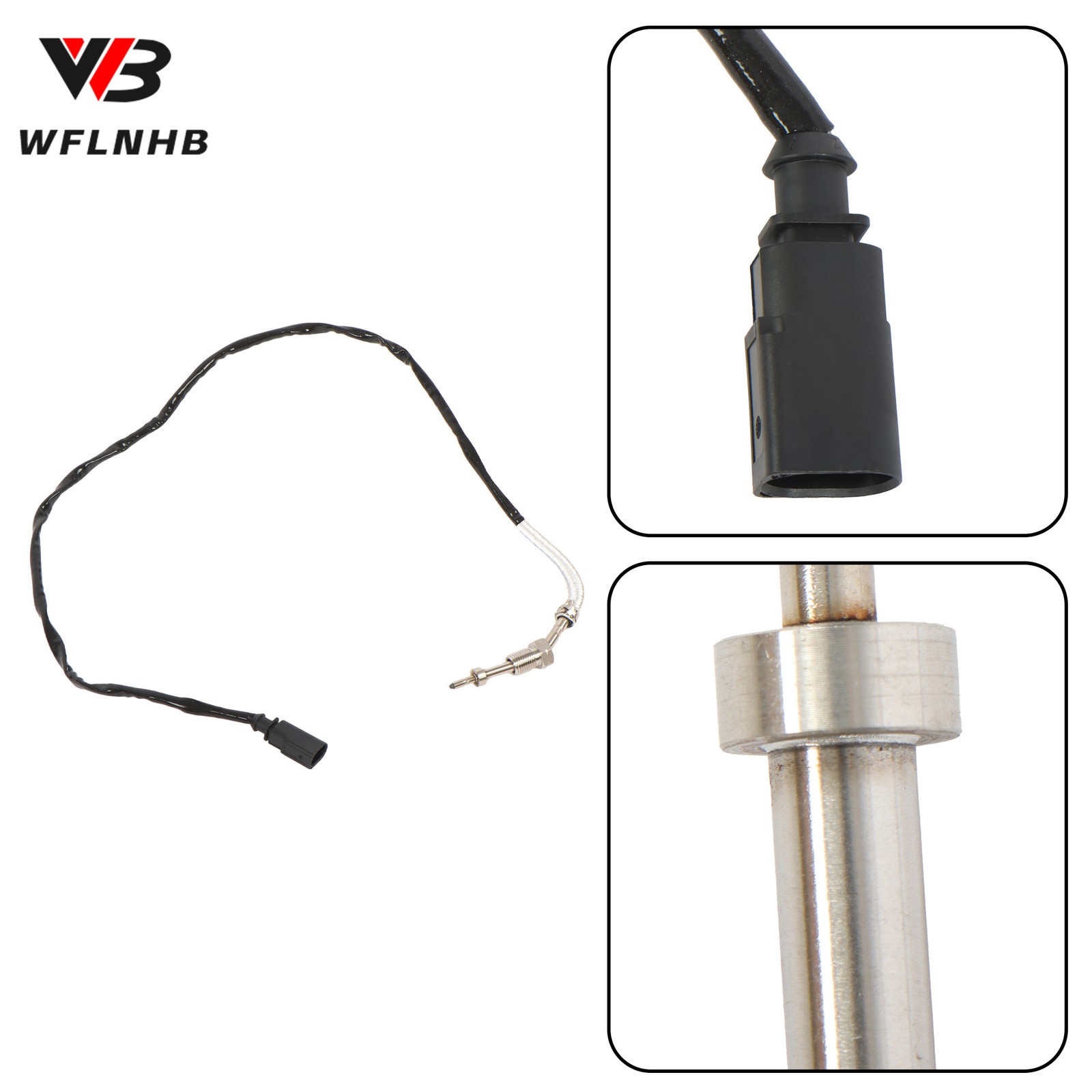 FüR Vw Golf 5 6 Audi A3 Seat Skoda 1.6/2.0 Tdi 03L906088BD Abgastemperatursensor-image