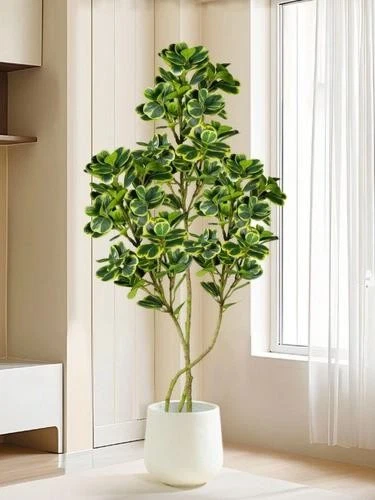 Large 120cm Artificial Plant for Living Room Office Bedroom Decor No Pot - Image 2 of 4