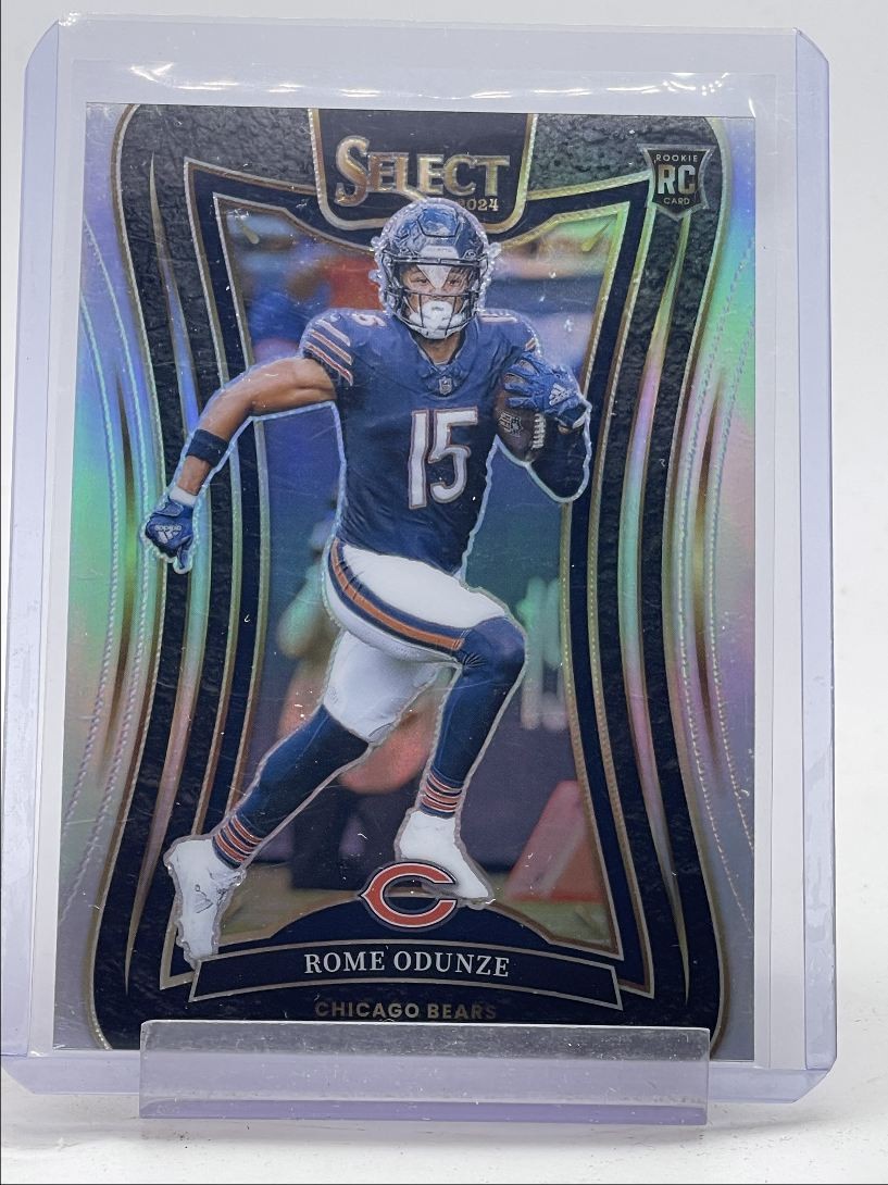 ROME ODUNZE 2024 SELECT SUITE LEVEL ROOKIE SILVER PRIZM BEARS RC Q5721
