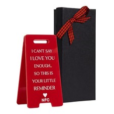 NFC Love Reminder Sign   Valentines Day Gifts For Him, Gifts For I love U Sign