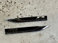 Vw Golf R Fender Emblems Mk7 Mk7.5 15-19 Oem Vw Golf R Fender Emblems Mk7 Mk7.5 15-19 Oem