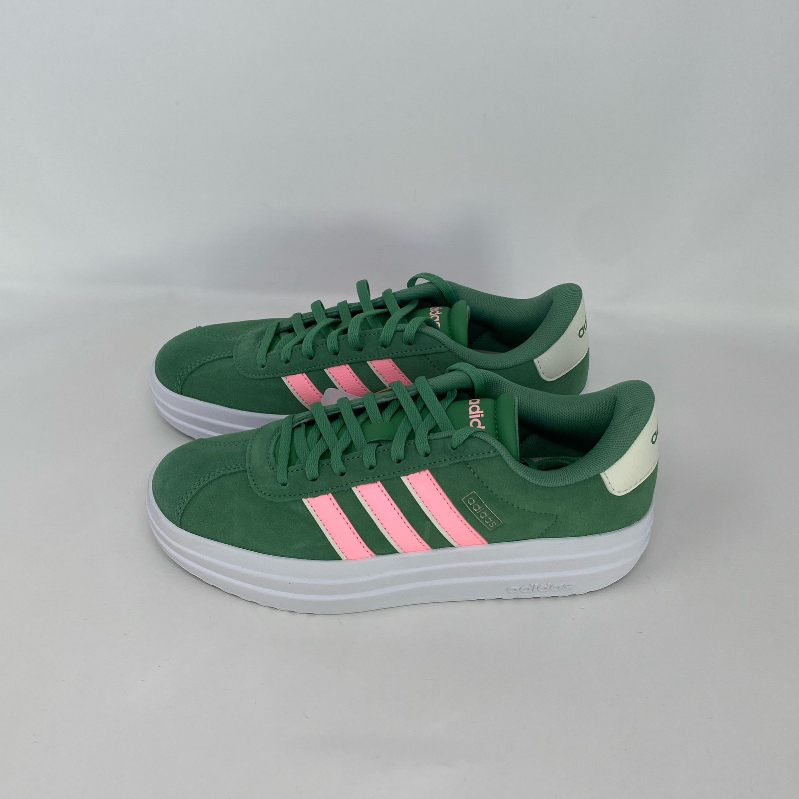 adidas VL Court Bold Women’s 8 Preloved Green/Pink/Ivory
