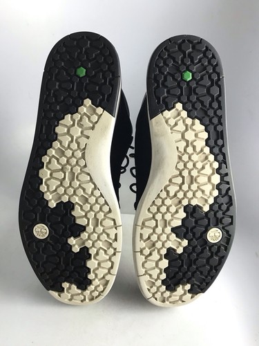 Timberland Uomo Davis Square Chukka Sneakers Nero Pelle/Tessuto Tg 8 US - Foto 12 di 12