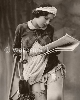Vintage 1920s Flapper Girl Glamour   Sexy Pin-Up Style 8x10 Photo - Jazz Age