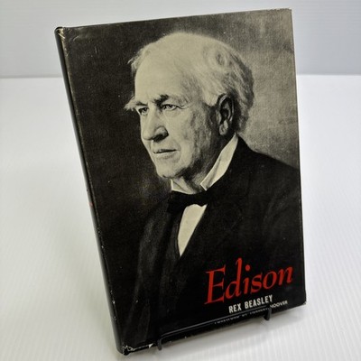 Edison by Rex Beasley First Edition 1964 HC Chilton Book Thomas Edison Biography