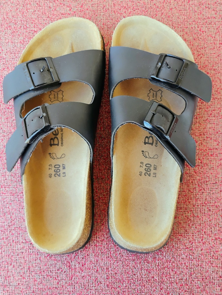 BIRKENSTOCK サンダル 40サイズ Betula Fussbett Black 40 Sandals 260 Birkenstock L9 Spain | eBay