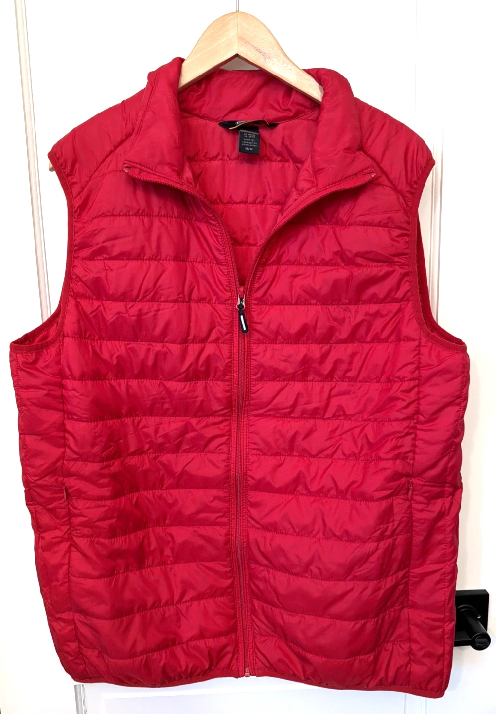 Core 365 Men's 100% Polyester Prevail Packable Puffer Vest M Red CE702 Outdoors