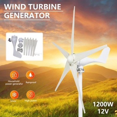 Wind Generator Powerful Efficiency Weather-Resistant Industrial Energy Windmill 