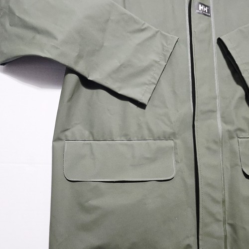 Helly Hansen HH Workwear Men's Small Green Impertech Waterproof Mobility Jacket - Picture 4 of 17