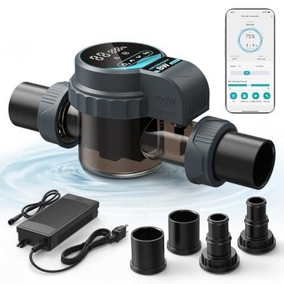 Salt Chlorine Generator 15800 Gal 12G/H Wifi App Anbull Bw-12Rc