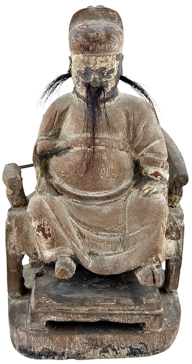 1850-1899 木制古董中国佛像和雕像| eBay