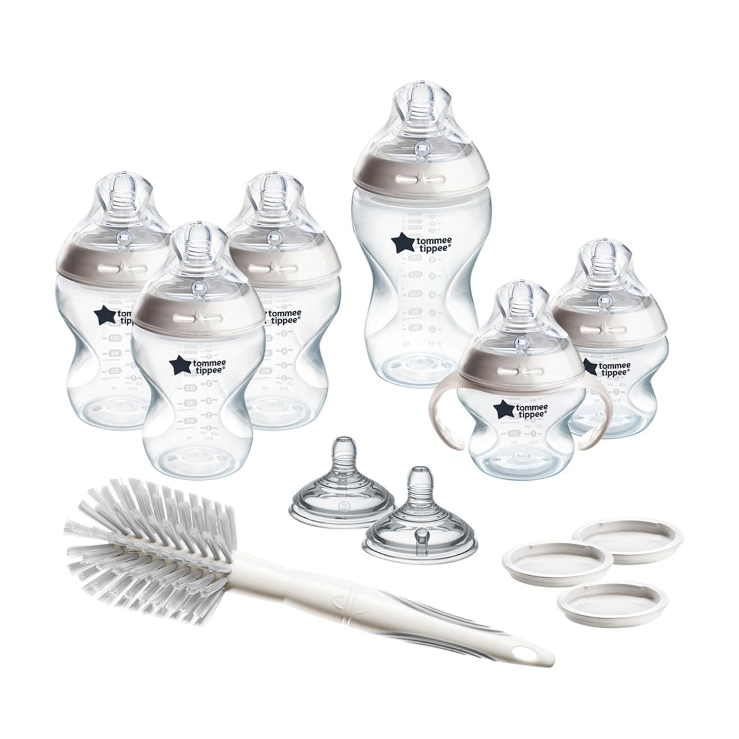 Tommee Tippee Natural Start 12 Piece BPA Free Bottle Set, In