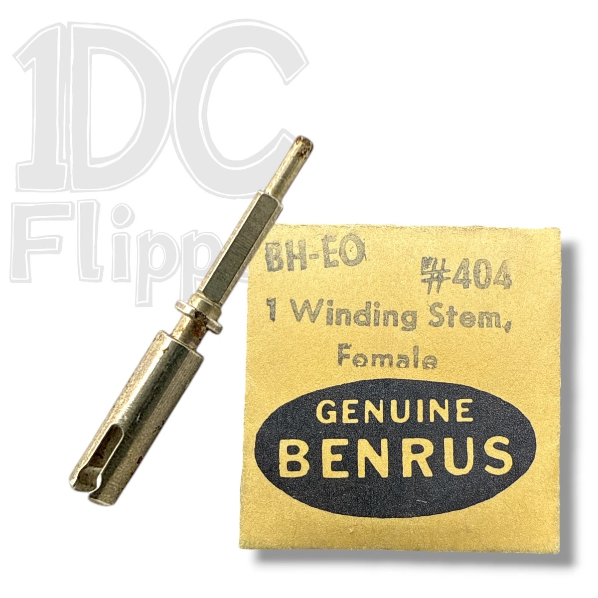 Tige Remontoir BENRUS CE Diamètre 1.1 Mm - Pour Mouvement - NOS (neuf Ancien Stock)