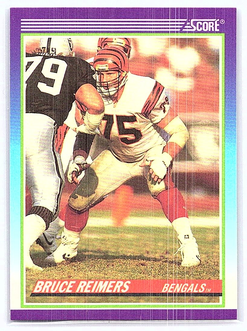 1990 Score #455 Bruce Reimers