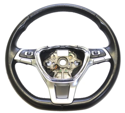 VW Touareg III CR Lenkrad Sportlenkrad 760419091S Multifunktionslenkrad Leder - Bild 1 von 4