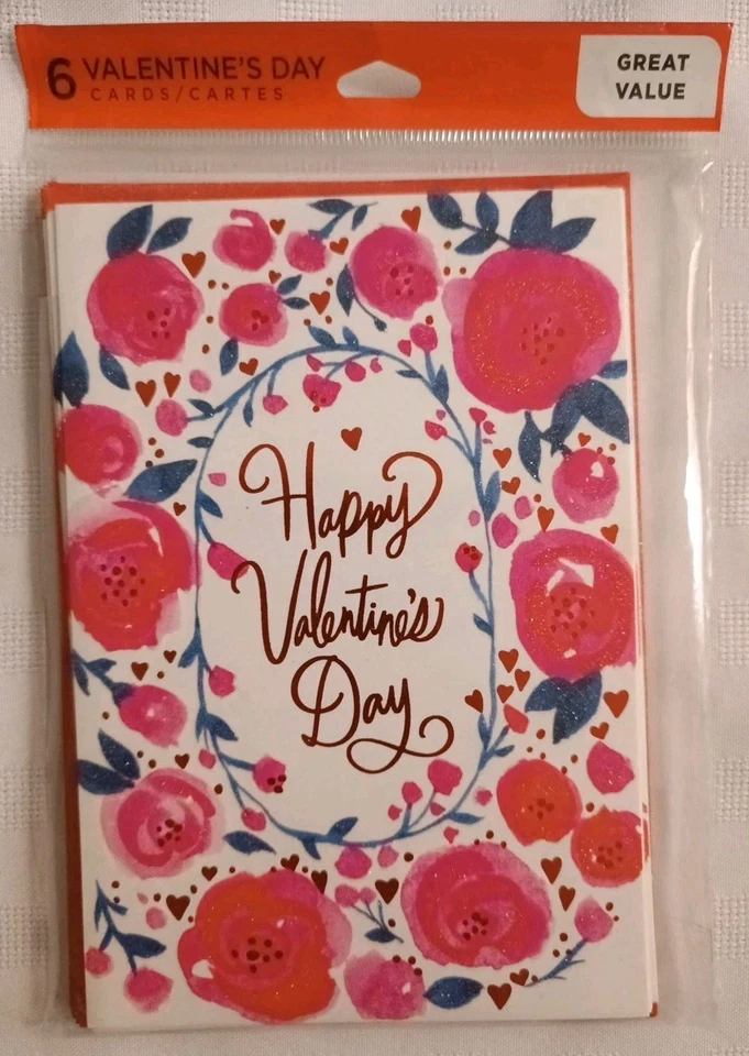 Lot Of New 63 Valentine's Day Greetings Cards With Envelopes Hallmark       /433 - Image 4 of 4