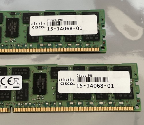 Lot 2pc--Samsung 16GB 2RX4 PC3-14900R DDR3-1866 Server- M393B2G70DB0-CMA #M41-10 - Picture 3 of 3
