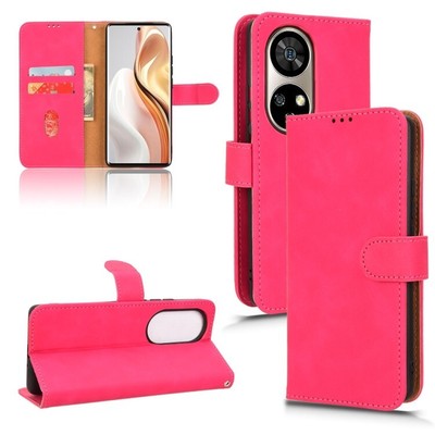 Für Ulefone Note 17 Pro Skin Feel Magnetisch Flip- Leder Hülle Schutzhülle Shell