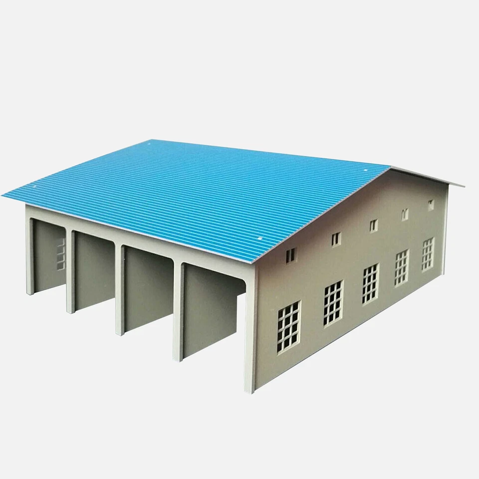 1:87 HO Scale New Railway Layout Model For Train Truck Warehouse Locomotive Shed - Image 2 of 4