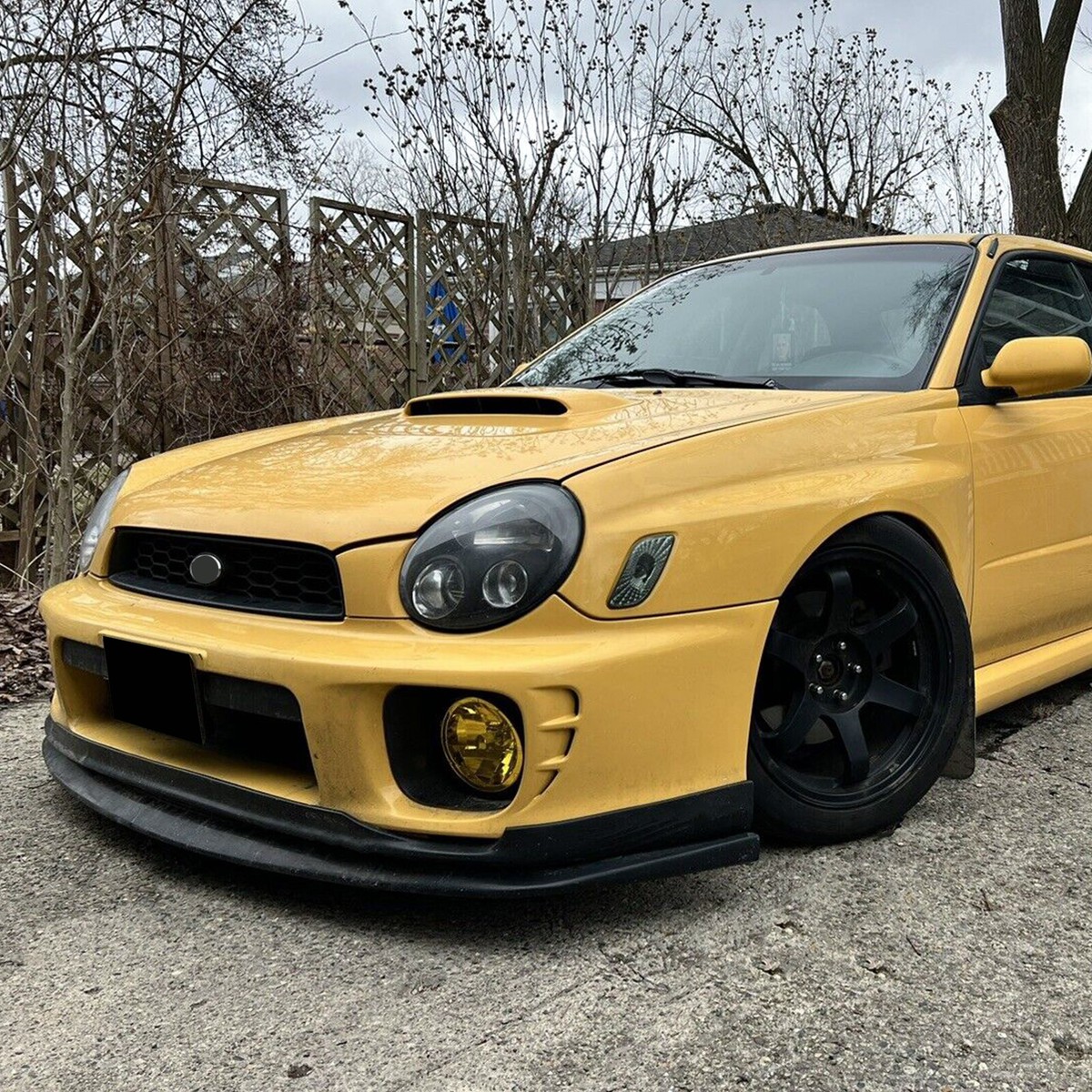 Wrx Rar Yellow Wrx Yellow Lights Precut Fog Light Overlays Tint (2015 2021 WRX STI )