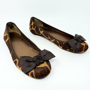 giraffe print flats