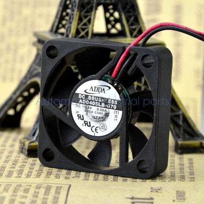 1pc ADDA Dual Ball Bearing Mini DC Fan Ad2005lb-g73 5v 0.08a - Foto 3
